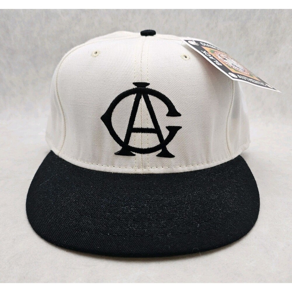 Vtg Chicago White Sox Hat 7 ½ Black White Negro‎ League Fitted Cap USA